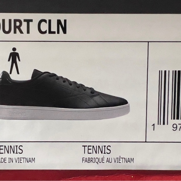 🔥 NEW IN BOX! Reebok Court CLN Sneakers (Men’s 9.5) 🔥 - Picture 9 of 10